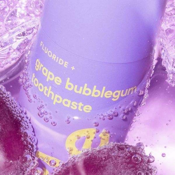 Зубна паста Hismile Grape Bubblegum Toothpaste зі смаком виноградної жуйки 60 г 93571890 фото