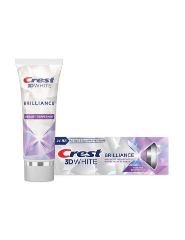Отбеливающая зубная паста Crest 3D White Brilliance Vibrant Peppermint 130г 030772112526 фото