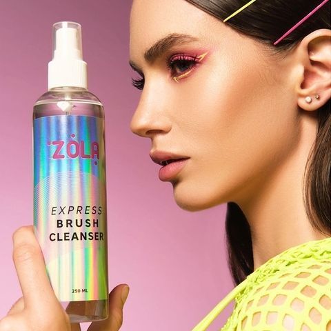 Очиститель для кистей ZOLA Express Brush Cleanser 250 мл 4820202781400 фото
