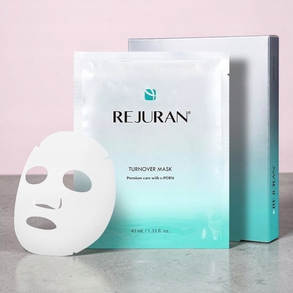 Восстанавливающая тканевая маска для лица с полинуклеотидами Rejuran Turnover Mask 40 мл 8806121401786 фото