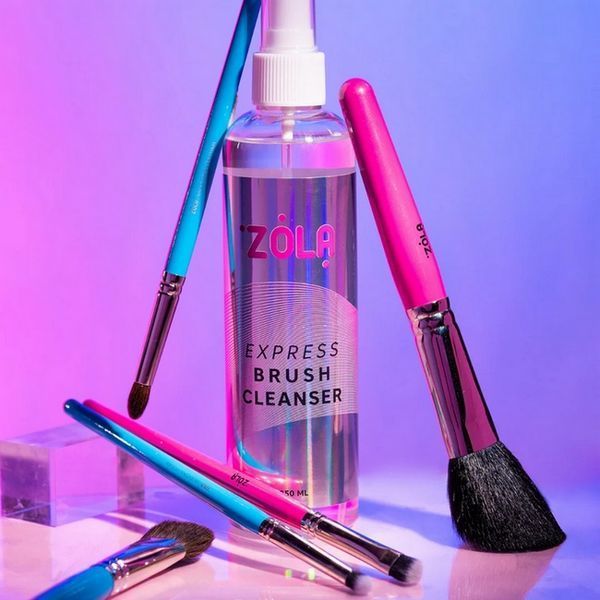 Очиститель для кистей ZOLA Express Brush Cleanser 250 мл 4820202781400 фото