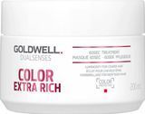 Маска Goldwell Dualsenses Color Extra Rich 60 секунд интенсивное восстановление окрашенных волос 200 мл 4021609061120 фото