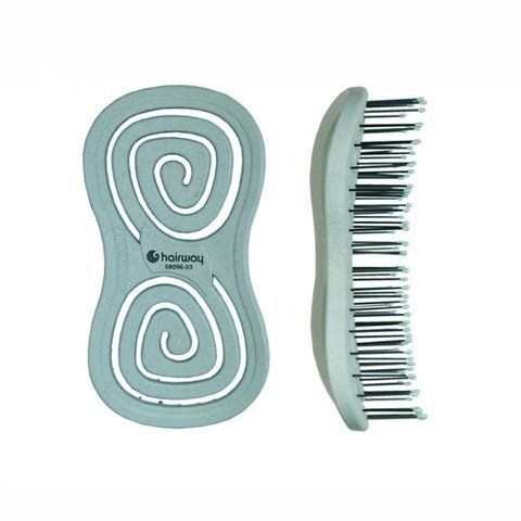 Щітка Hairway Organica масажна блакитна 118 мм 4250395418393 фото