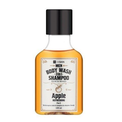 Гель для душа 3в1 Яблочный Виски Body Wash and Hair and Beard Shampoo Whisky Apple HiSkin, 100 мл 5905359808558 фото
