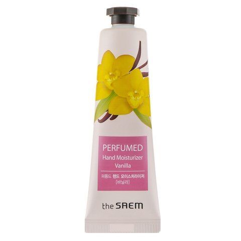 Крем парфумований зволожувальний для рук The Saem Perfumed Hand Moisturizer Vanilla, 30 мл 8806164132012 фото