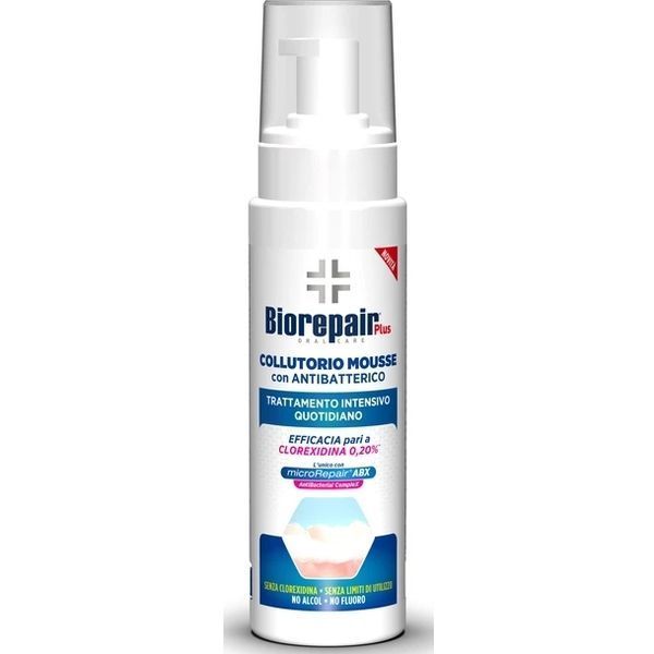 Мусс Biorepair Mousse Антибактериальный для полости рта 200 мл 8017331093450 фото