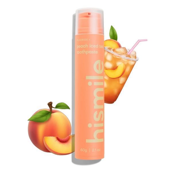 Зубная паста Hismile Peach Iced Tea Toothpaste со вкусом холодного персикового чая 60 г 93568593 фото