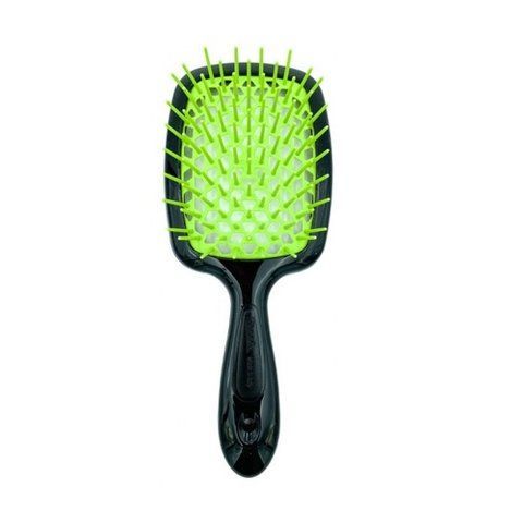 Щітка Janeke Superbrush Чорна середина зелена 8006060573180 фото