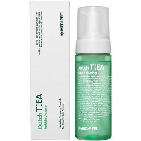 Пенка-мусс для умывания с чайным деревом Medi-Peel Dutch Tea Bubble Cleanser 160мл 8809409347103 фото