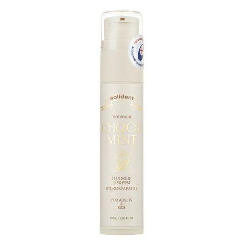 Зубная паста шоколад-мята с фтором Solident Choco Mint Toothpaste 60 мл 4823109705258 фото