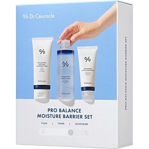 Набір для зволоження та відновлення бар'єру шкіри 3 в 1 Dr. Ceuracle Pro Balance Moisture Barrier Set 8806133616567 фото