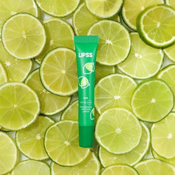 Ліппер-блиск для губ Lipss Lime цитрусовий 10 мл 4820276881051 фото
