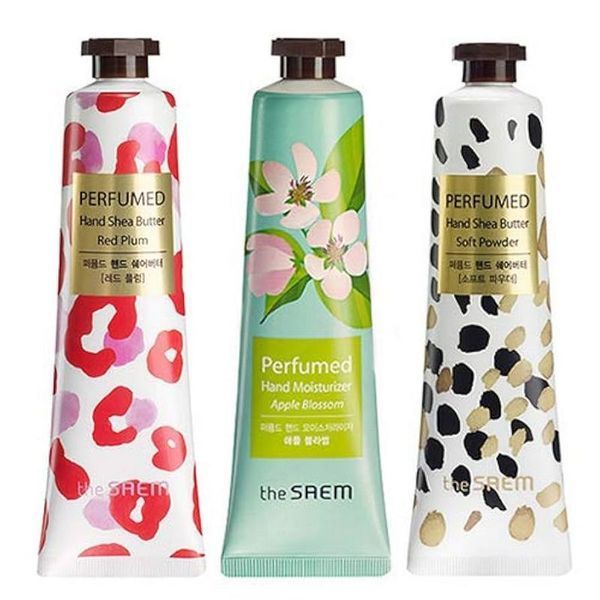 Парфумований крем-олія для рук The Saem Perfumed Hand Shea Butter Red Plum, 30 мл 8806164131961 фото