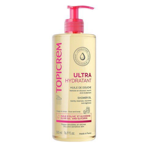 Ультраувлажняющее масло для душа Topicrem Ultra Hydratant Shower Oil, 500 мл 3700281705096 фото