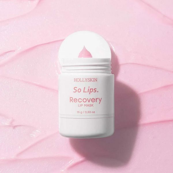 Відновлювальна маска для губ HOLLYSKIN So Lips Recovery Lip Mask, 15 г 4823109702851 фото