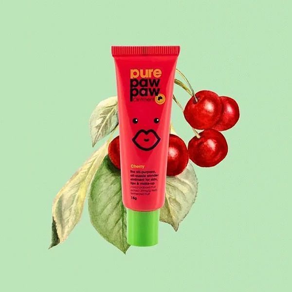 Відновлюючий бальзам для губ "Вишня" Pure Paw Paw Cherry 15 г 9329401000688 фото
