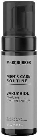 Очистительная пенка для бритья Mr.Scrubber Men&lsquo;s Care Routine Bakuchiol 150 мл 4820200232737 фото
