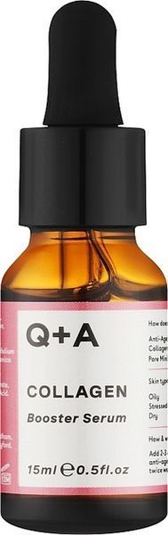 Сироватка для обличчя Q+A Collagen Booster Serum з колагеном 15 мл 5060486267569 фото