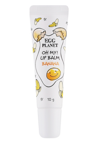 Бальзам для губ с ароматом банана Daeng Gi Meo Ri Egg Planet Oh My Lip Balm 10g 8807779099387 фото