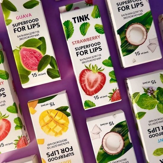 Зволожуючий бальзам для губ Tink Superfood For Lips Coconut 15 мл 4823109406780 фото
