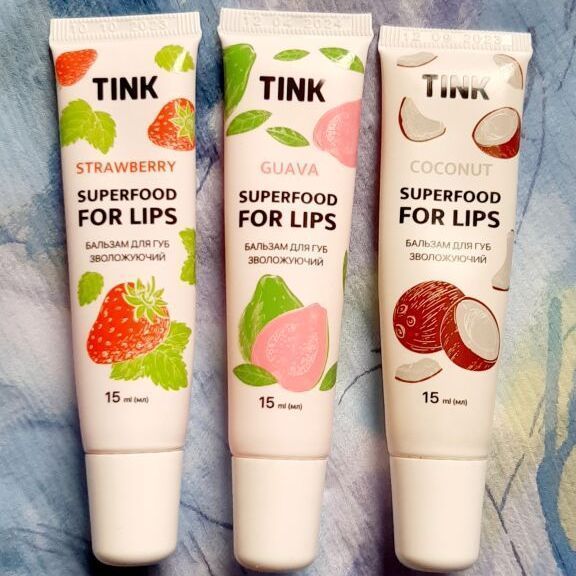 Зволожуючий бальзам для губ Tink Superfood For Lips Coconut 15 мл 4823109406780 фото