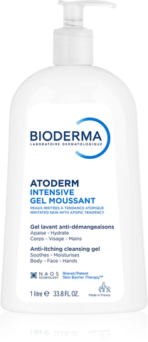 Пенный гель для чувствительной и атопической кожи Bioderma Atoderm Intensive 500 мл BIR1801 фото