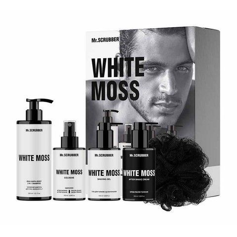 Парфумований набір косметики для чоловіків Mr.SCRUBBER White Moss Perfumed Men&rsquo;s Essentials Set 4820200415741 фото