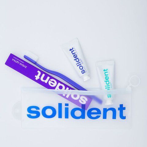 Набор для путешествий Solident travel kit Mint \/ Blackcurrant 4820200416571 фото