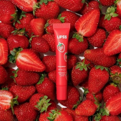 Ліппер-блиск для губ Lipss Strawberry полуниця 10 мл 4820276881068 фото