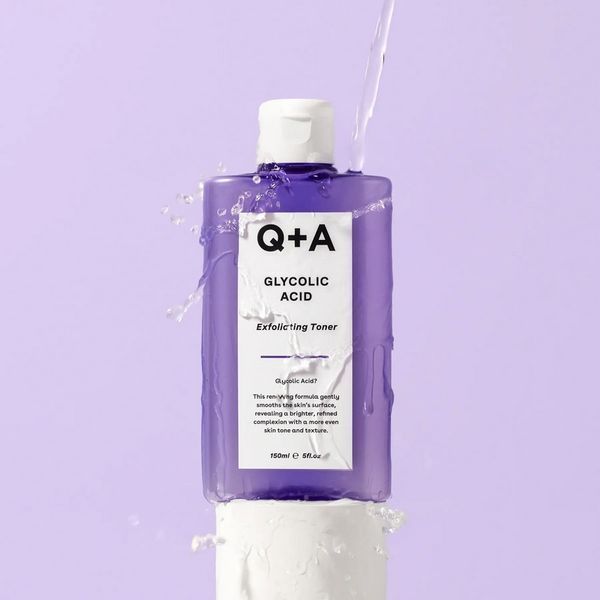 Тонер для обличчя з гліколевою кислотою Q+A Glycolic Acid Exfoliating Toner 150 мл 5061066470898 фото