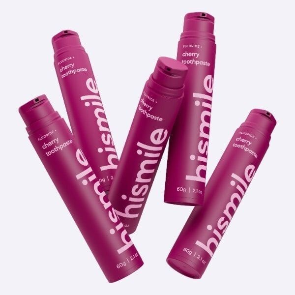 Зубна паста зі смаком вишні Hismile Cherry Toothpaste 60 г 93572910 фото