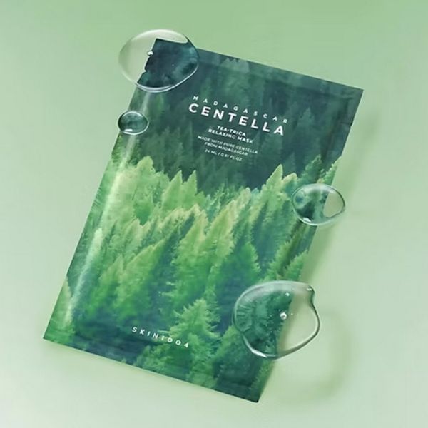 Успокаивающая маска для лица SKIN1004 Madagascar Centella Tea-Trica Relaxing Mask 24 мл 8809913832058 фото