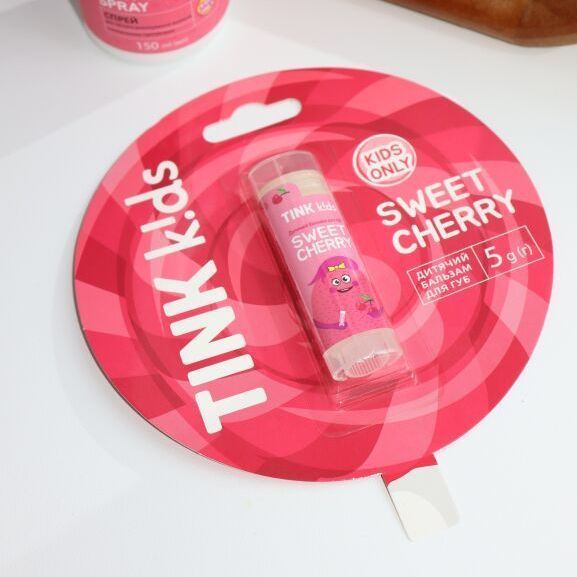 Детский бальзам для губ Tink kids Sweet Сherry 5 г 4823109412729 фото