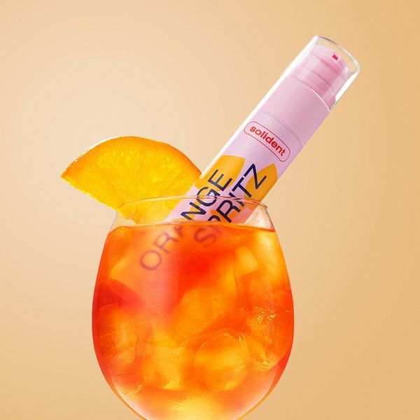 Зубна паста Solident Orange Spritz з фтором 1450 ppm 60 мл 4823109705234 фото