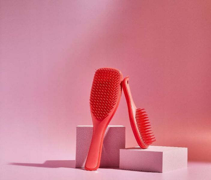 Щетка для волос Tangle Teezer The Wet Detangler Mini Pink Punch 5060926681702 фото