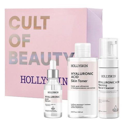 Набір Hollyskin Hyaluronic Acid Basic Care 4820200410487 фото