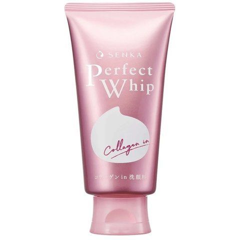 Очищающая пенка для умывания с коллагеном Senka Perfect Whip Collagen 120 г 4550516474582 фото