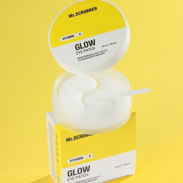 Осветительные патчи под глаза со стабильным витамином C Mr.SCRUBBER Vitamin C Glow Eye Patch, 100 шт 4823109702462 фото