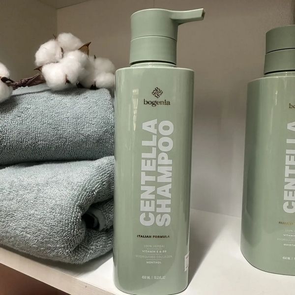 Шампунь для волос Bogenia Centella Shampoo BG416 №001, 450 мл 4823124403900 фото