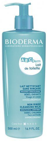 Очищающее молочко Bioderma ABCDerm Cleansing Milk 500мл BRM010 фото