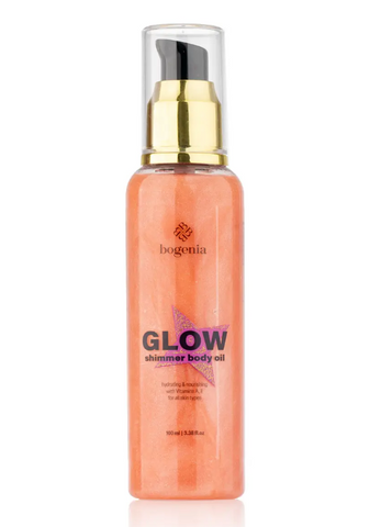 Олія для тіла Glow Shimmer Body Oil Bogenia BG424 №001, 100 мл 4823124403252 фото