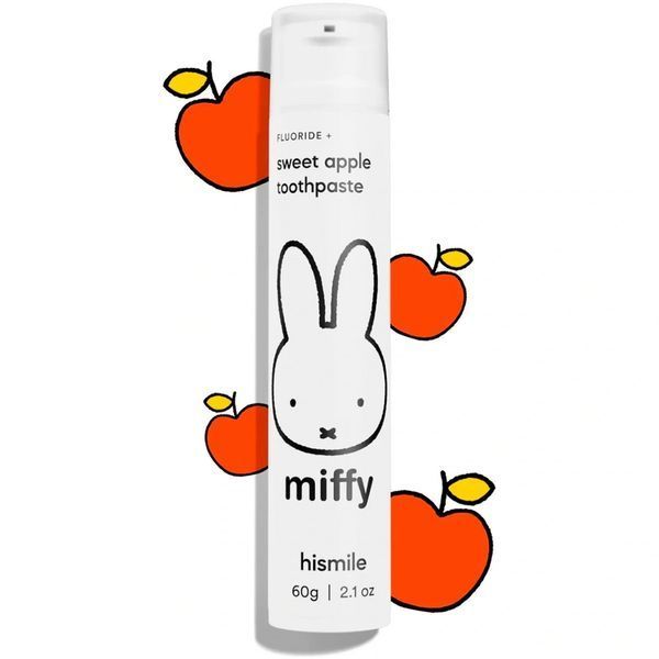 Зубна паста зі смаком солодкого яблука Hismile Miffy Toothpaste 60 г 93575409 фото