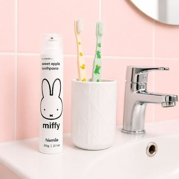 Зубна паста зі смаком солодкого яблука Hismile Miffy Toothpaste 60 г 93575409 фото