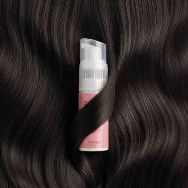 Сухий шампунь Top Beauty Dry Shampoo для темного волосся 60 мл 4820169184849 фото