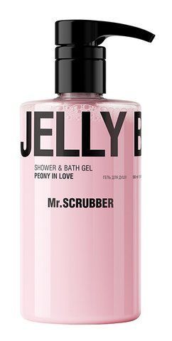 Гель для душу Mr.SCRUBBER Jelly Bubbles Peony in Love, 500 мл 4823109703568 фото