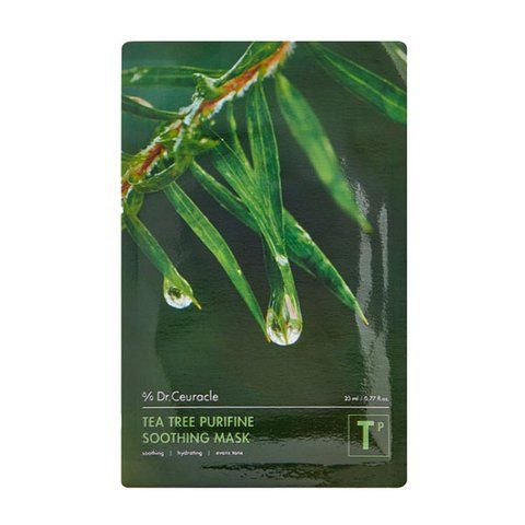 Успокаивающая маска с экстрактом чайного дерева Dr.Ceuracle Tea Tree Purifine Soothing Mask 23 мл 8806133614471 фото