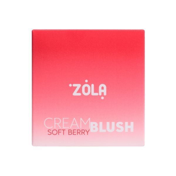 Кремові рум'яна ZOLA Cream Blush Coral Pop 4820227162635 фото