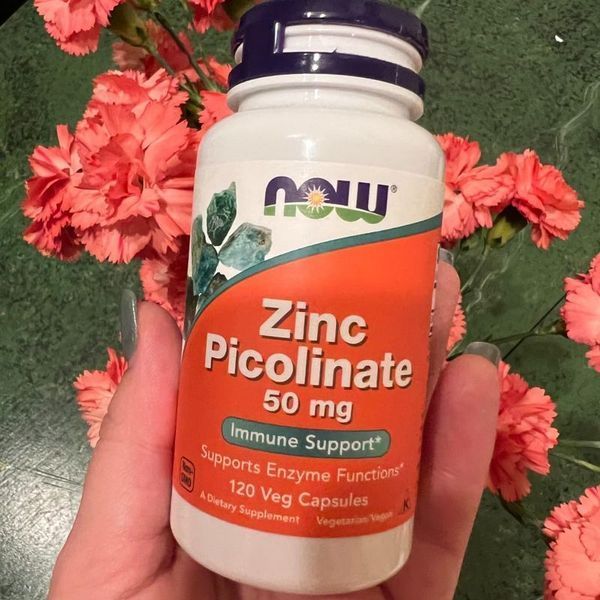 Мікроелементи Now Foods Zinc Picolinate 50 mg для імунітету 120 капсул 733739015525 фото