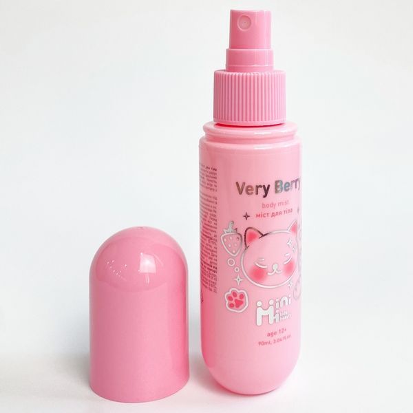 Детский спрей для тела MiniMi Very Berry Body Mist, 90 мл 4820185229609 фото