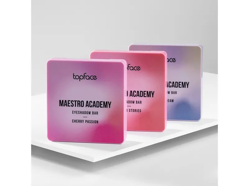 Набор теней для век TopFace Maestro Academy Eyeshadow Bar, 003 - Cherry Passion, 7 г 8681217250703 фото